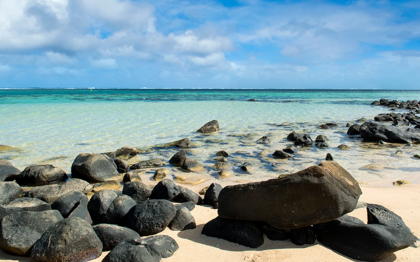 Belle plage à l’île Maurice